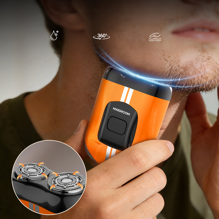 MAXGROOM M-501 electric shaver - orange