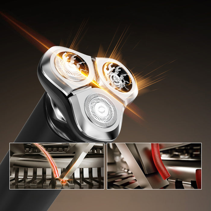 MAXGROOM BS-8012A 3-in-1 Electric Shaver - Black
