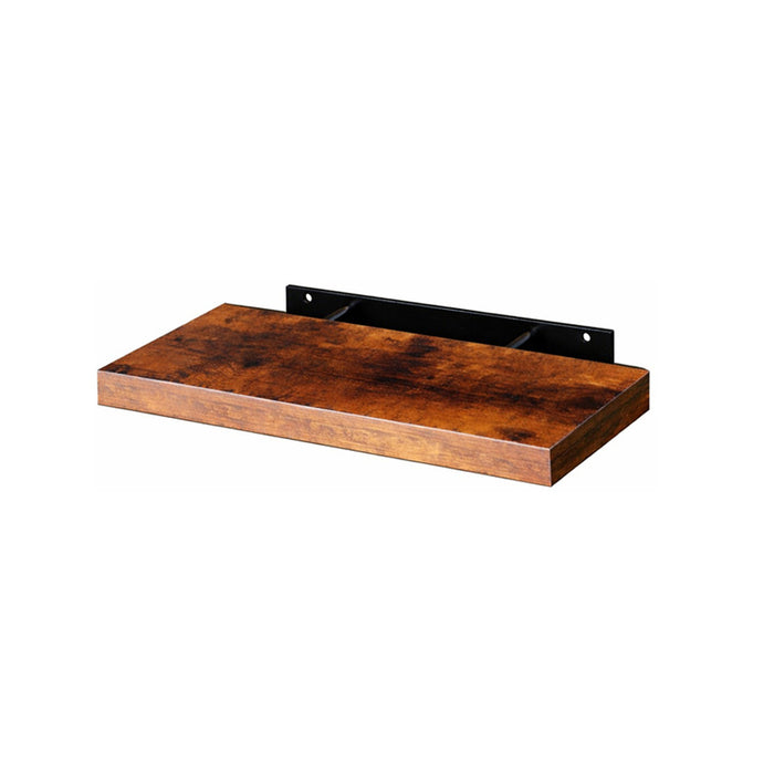 SHELF WITH CONCEALED MOUNTING MAXHOME 60X3.8X23 CM. RUSTY OAK