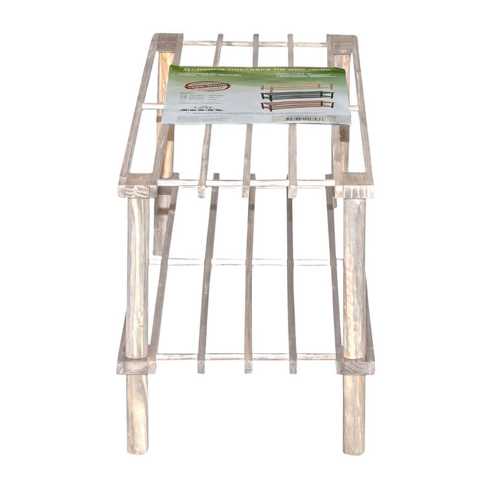 MAXHOME SHOE RACK 74X29X26 CM. WHITE PINE