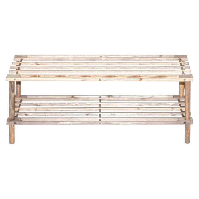 MAXHOME SHOE RACK 74X29X26 CM. WHITE PINE