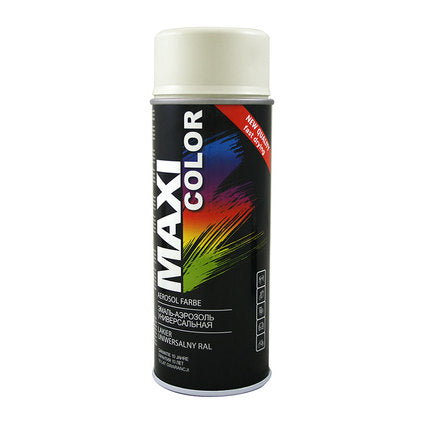 ACRYLIC SPRAY PAINT 400 ML RAL 9010 MAXI COLOR