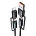 McDodo 4-in-1 USB-C/A to USB-C/Lightning cable CA-1990 1.2m (black) - Adapters connectors and converters<<<IT