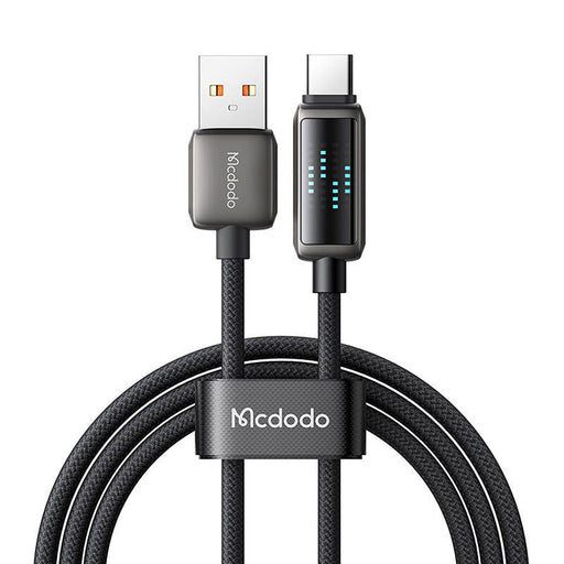 Mcdodo CA-2350 USB-A to USB-C cable 6A LED display 1.2m - USB to USB-C<<<USB cables<<<GSM Accessories<<<InnproXML