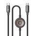 Mcdodo CA-2580 2-in-1 USB-C cable + Apple Watch charger 60W 1.5m - Combo Cables<<<USB cables<<<GSM