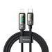 Mcdodo CA-3600 USB-C to Lightning cable auto power off 36W 1.2m (black) - USB-C to Lightning<<<USB cables<<<GSM