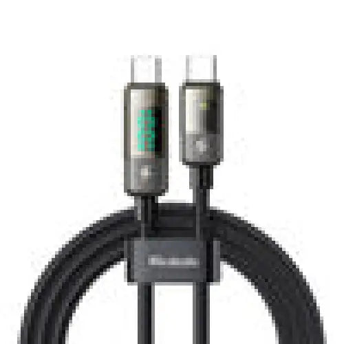 Mcdodo CA-3610 USB-C to USB-C cable auto power off PD 100W 1.2m (black) - USB-C to USB-C<<<USB cables<<<GSM