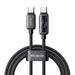 Mcdodo CA-4250 USB-C to USB-C cable 100W LED display 1.2m - USB-C to USB-C<<<USB cables<<<GSM Accessories<<<InnproXML