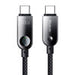 Mcdodo CA-4780 USB-C to USB-C 60W data cable 1.2m (black) - USB-C to USB-C<<<USB cables<<<GSM Accessories<<<InnproXML