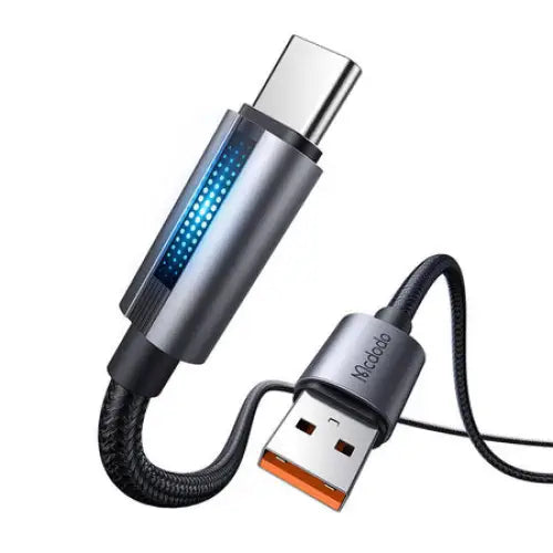 Mcdodo CA-5180 USB-A to USB-C cable 1.2m (black) - USB to USB-C<<<USB cables<<<GSM Accessories<<<InnproXML