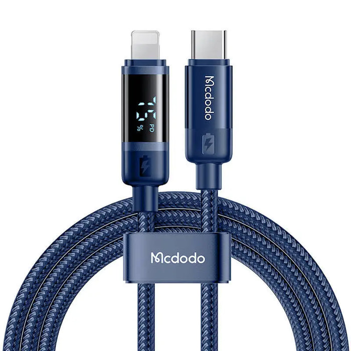 Mcdodo CA-5211 USB-C to Lightning cable 36W 1.2m (blue) - USB-C to Lightning<<<USB cables<<<GSM Accessories<<<InnproXML
