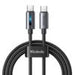 Mcdodo CA-5740 USB-C to USB-C cable 100W 1.2m (black) - USB-C to USB-C<<<USB cables<<<GSM Accessories<<<InnproXML