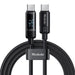 Mcdodo CA-5780 USB-C to USB-C 60W data cable 1.2m (black) - USB-C to USB-C<<<USB cables<<<GSM Accessories<<<InnproXML