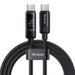 Mcdodo CA-5780 USB-C to USB-C 60W data cable 1.2m (black) - USB-C to USB-C<<<USB cables<<<GSM Accessories<<<InnproXML