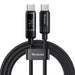 Mcdodo CA-5780 USB-C to USB-C 60W data cable 1.2m (black) - USB-C to USB-C<<<USB cables<<<GSM Accessories<<<InnproXML