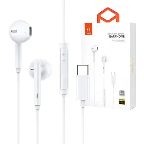 Mcdodo HP-7500 wired headphones USB-C (white) - Wired<<<Headphones<<<Audio<<<InnproXML