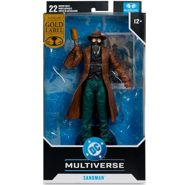 McFarlane Toys DC MULTIVERSE Sandman (Wesley Dodds: The Sandman) Gold Labe Figure