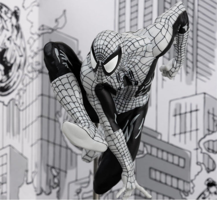 Figure FMarvel Spider-Man (Line Art) 1:10th Scale Collectible with Scene (Spider-Man #6) Gold Label
