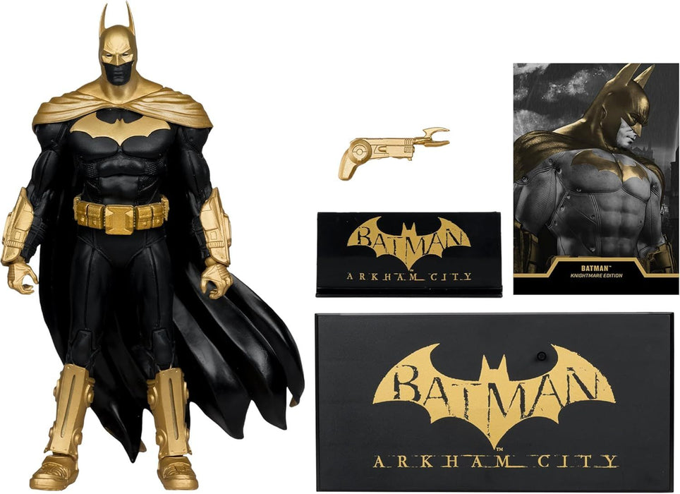 Figure McFarlane Toys DC MULTIVERSE Batman Arkham City (Knightmare Edition - Gold Label)