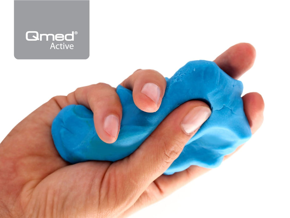 Plastic mass for hand rehabilitation YELLOW