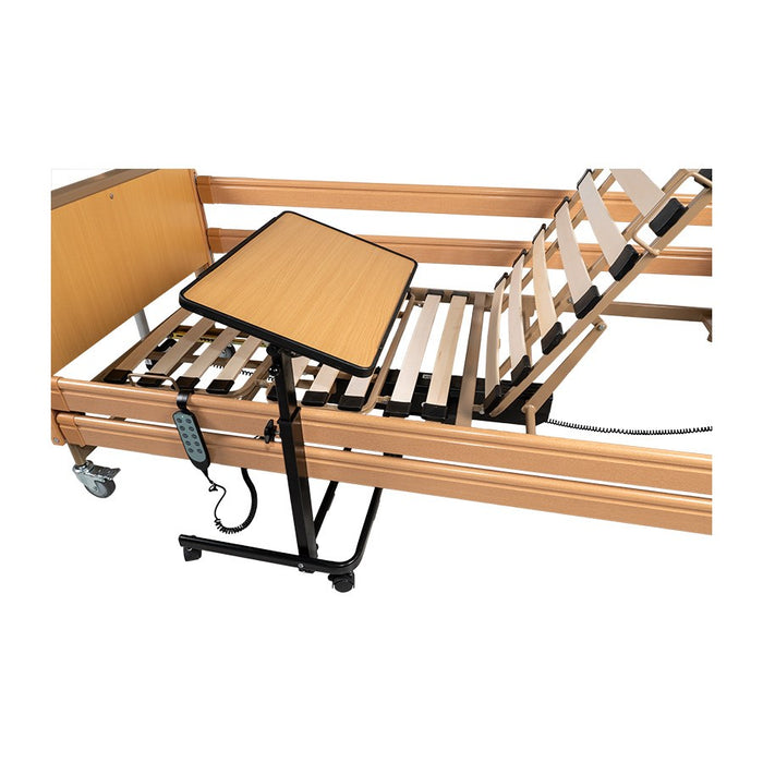 Electric rehabilitation bed carebed smart VITEA CARE Wooden bed surface