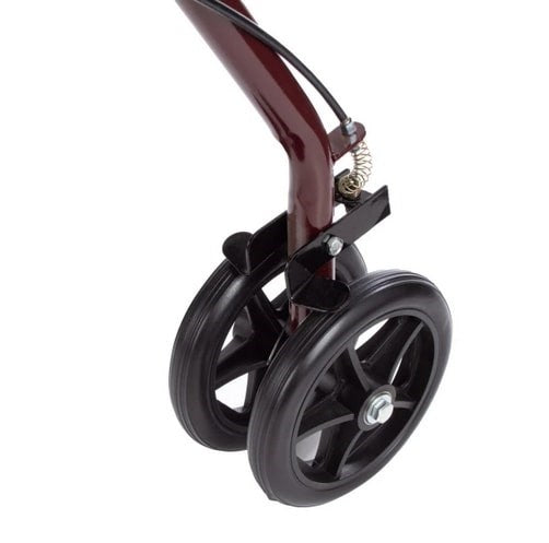 Four-wheel walker with seat function