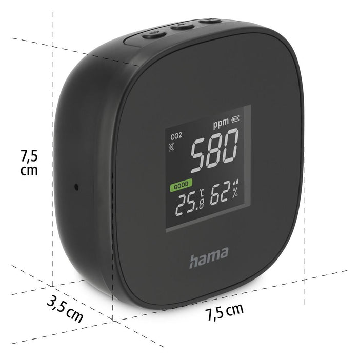 Measuring device HAMA Safe CO2 186434 - Метео - станции и термометри<<<Продукти за дома<<<ValiAPI