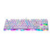 Mechanical gaming keyboard Motospeed K87S RGB (white) - Wired<<<Keyboards<<<Gaming<<<InnproXML