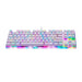Mechanical gaming keyboard Motospeed K87S RGB (white) - Wired<<<Keyboards<<<Gaming<<<InnproXML