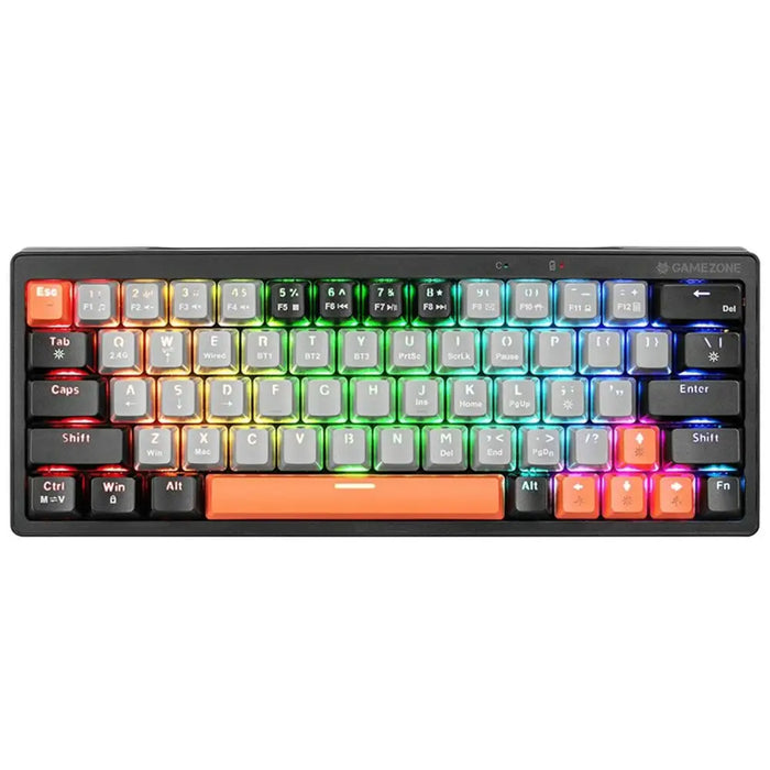 Mechanical keyboard Tracer TRAKLA47297 White Multicolour QWERTY - Клавиатури<<<Електроника Периферни и резервни