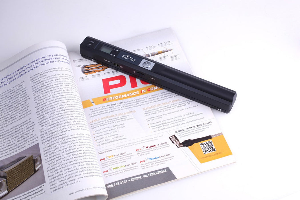 Mediatech MT4090 scanner Pen scanner Black