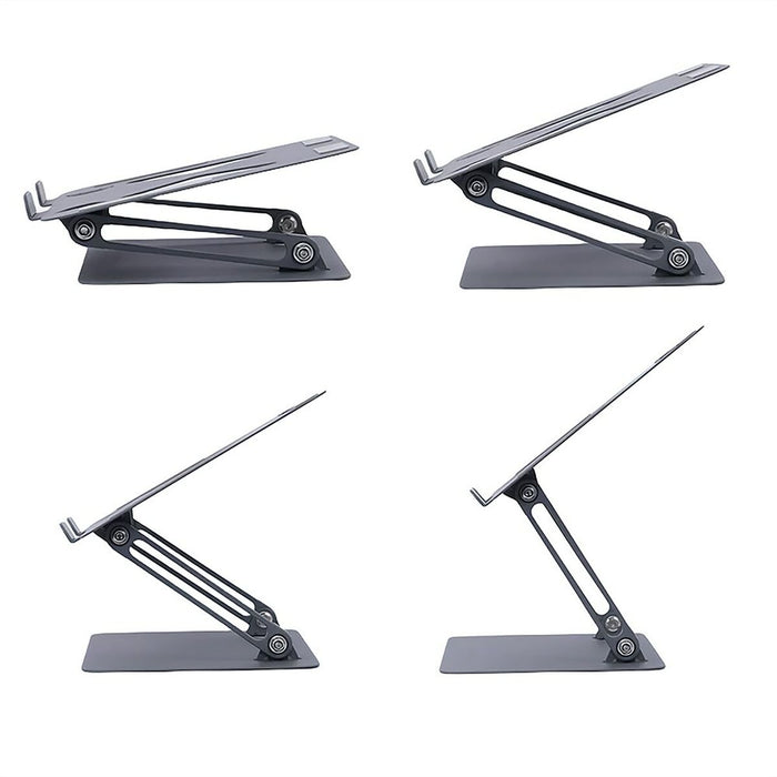 Folding and Adjustable Laptop Stand Media Tech MT2661 Silicone Aluminium Carbon steel