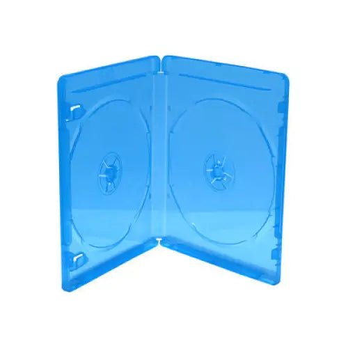 MediaRange BD Box for 2 discs 11mm blue - Класьори и кутии<<<Оптични носители<<<MediaTrade