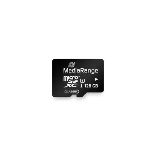 MediaRange Micro SDHC Card 128GB Class 10 - Карти памет<<<Памети<<<MediaTrade