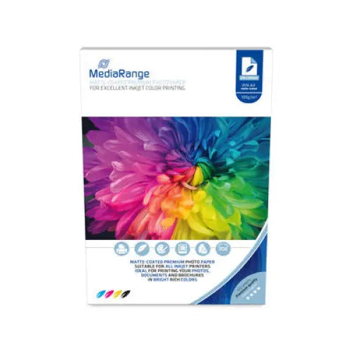 MediaRange Photo paper DIN A4 100 pcs. - Тонери и хартия<<<Аксесоари<<<MediaTrade