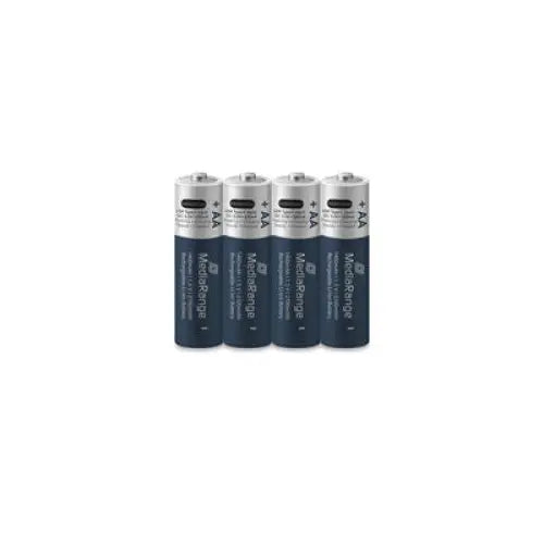MediaRange Rechargeable USB-C Li-ion batteries Micro AAA I 1.5 VI 500 mAh 4 pieces - Други