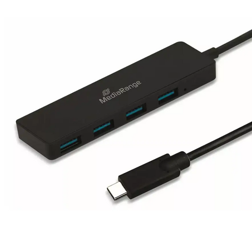 MediaRange USB Hub Type-C™ to USB 3.0 - Хъбове и адаптери<<<Компютърна периферия<<<MediaTrade