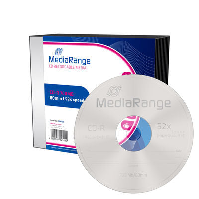 MediaRange CD-R 700MB Slimcase 10 pieces