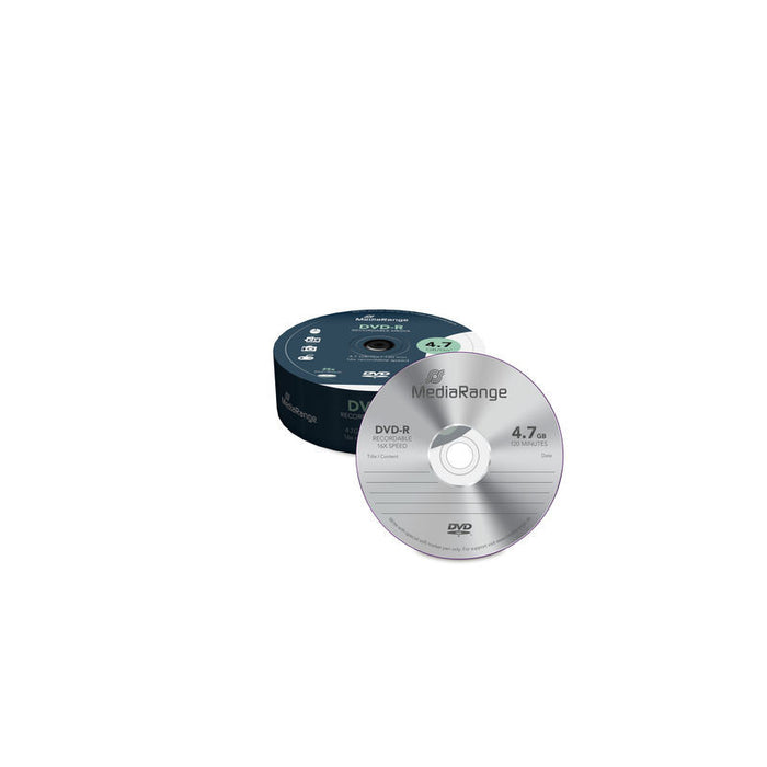 MediaRange DVD-R 4.7GB 16x - 25 pcs. in cellophane