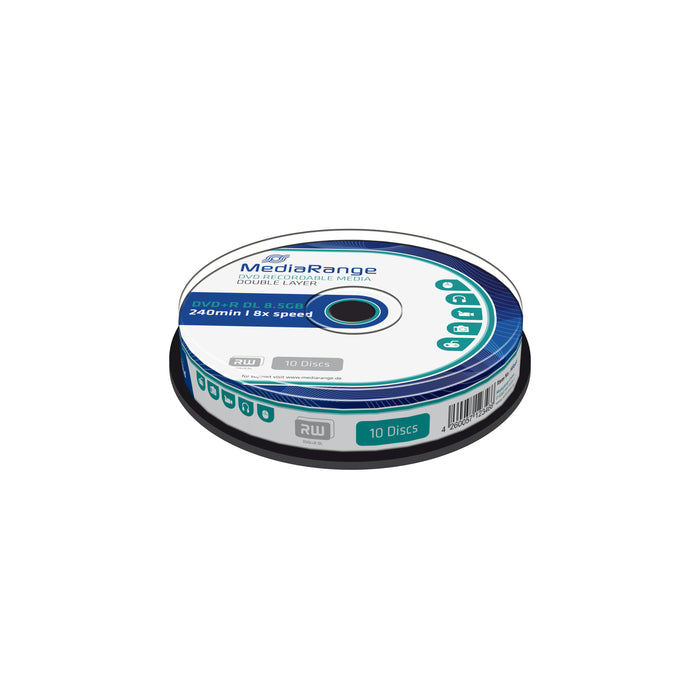 MediaRange DVD+R DL 10 pieces in a spindle