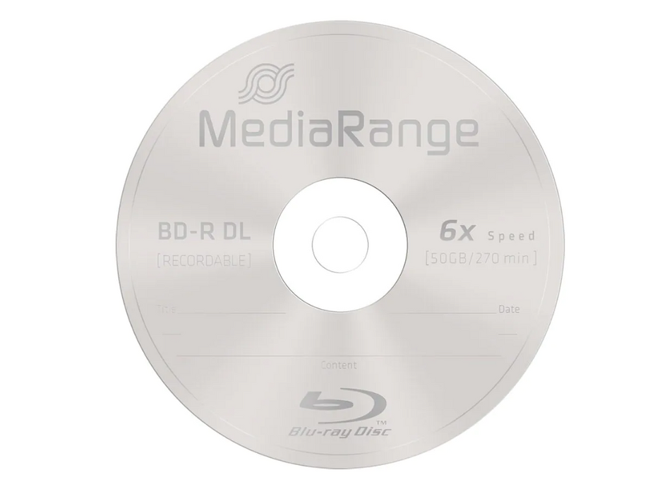 MediaRange BD-R Double Layer 50Gb 6X - Box