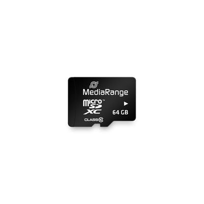 MediaRange Micro SDHC Card 64GB Class 10