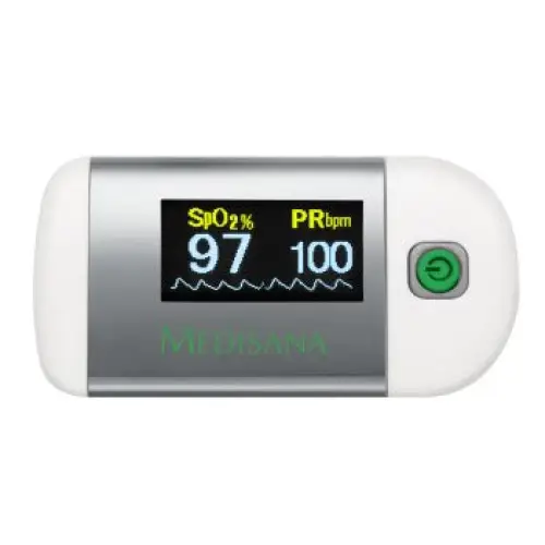 Medisana PM 100 heart rate monitor Finger Silver White - Puls oximetersUIS-PLS<<<Medical appliances
