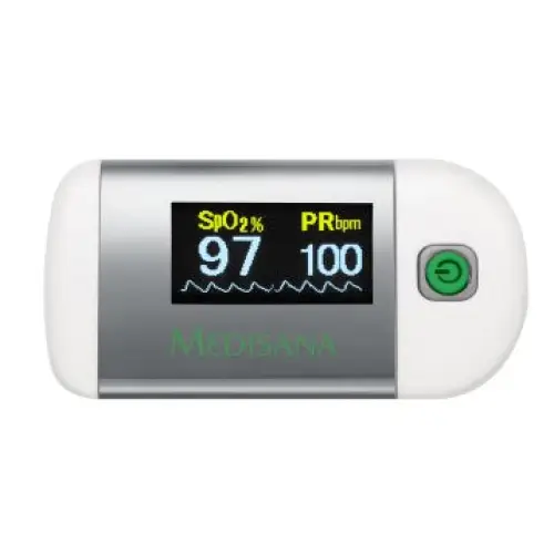 Medisana PM 100 heart rate monitor Finger Silver White - Puls oximetersUIS-PLS<<<Medical appliances
