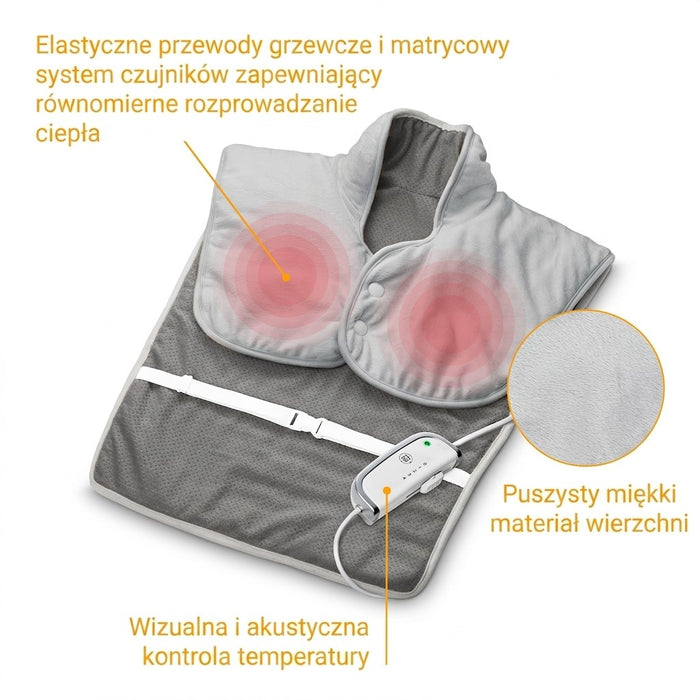 Neck and back electric blanket Medisana HP 630 XL 55 x 65 cm 100 W