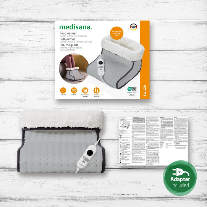 Medisana FW 120 electric foot warmer 100 W Grey