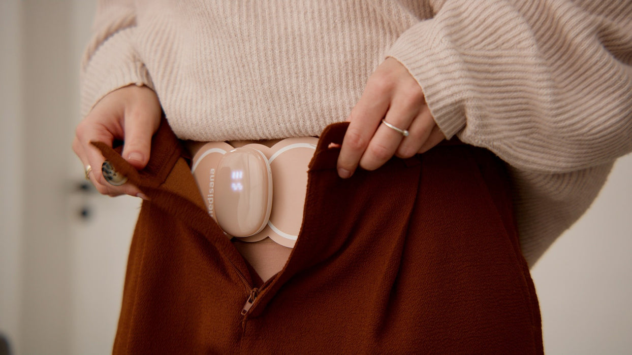 Rechargeable Relaxing Menstrual Massager Medisana TT 250 Beige