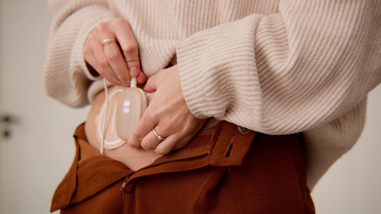 Rechargeable Relaxing Menstrual Massager Medisana TT 250 Beige