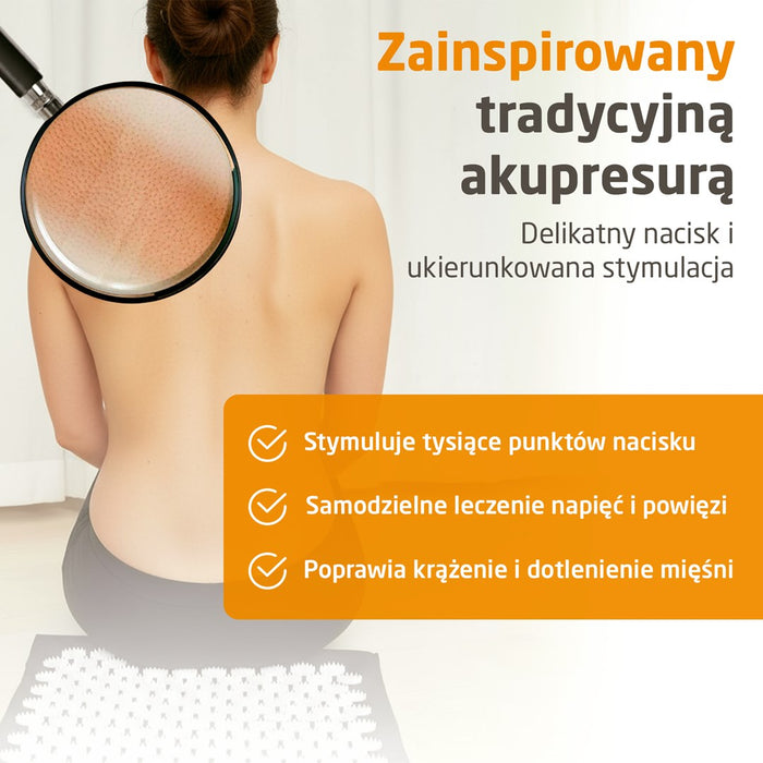 Medisana MM 100 acupressure mat with heating function