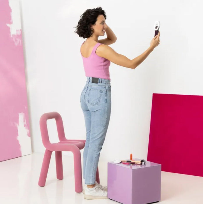 Ecomed by Medisana CM-20E beauty mirror with backlight for selfie/blogging